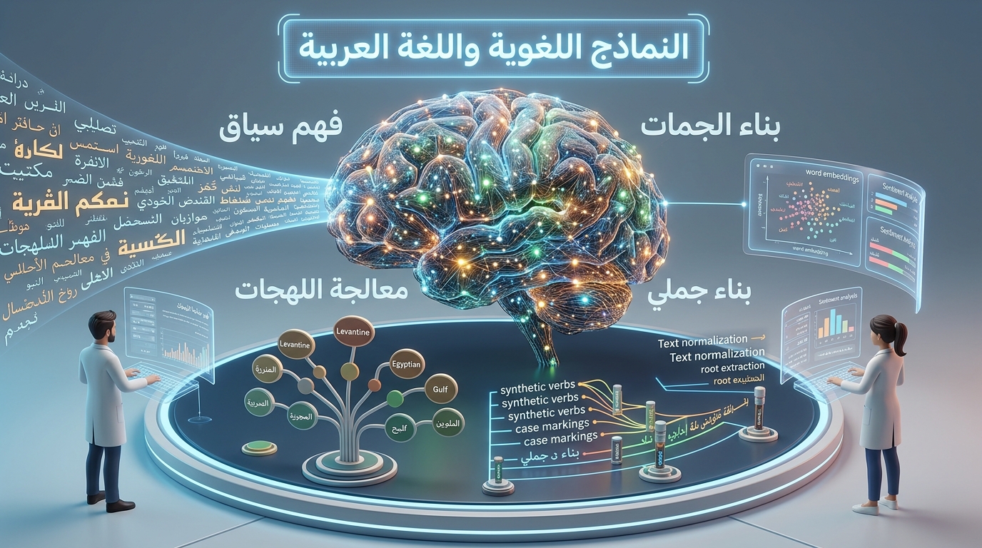 النماذج اللغوية الكبيرة.. كيف تفهم اللغة العربية وتتعامل مع تعقيداتها؟